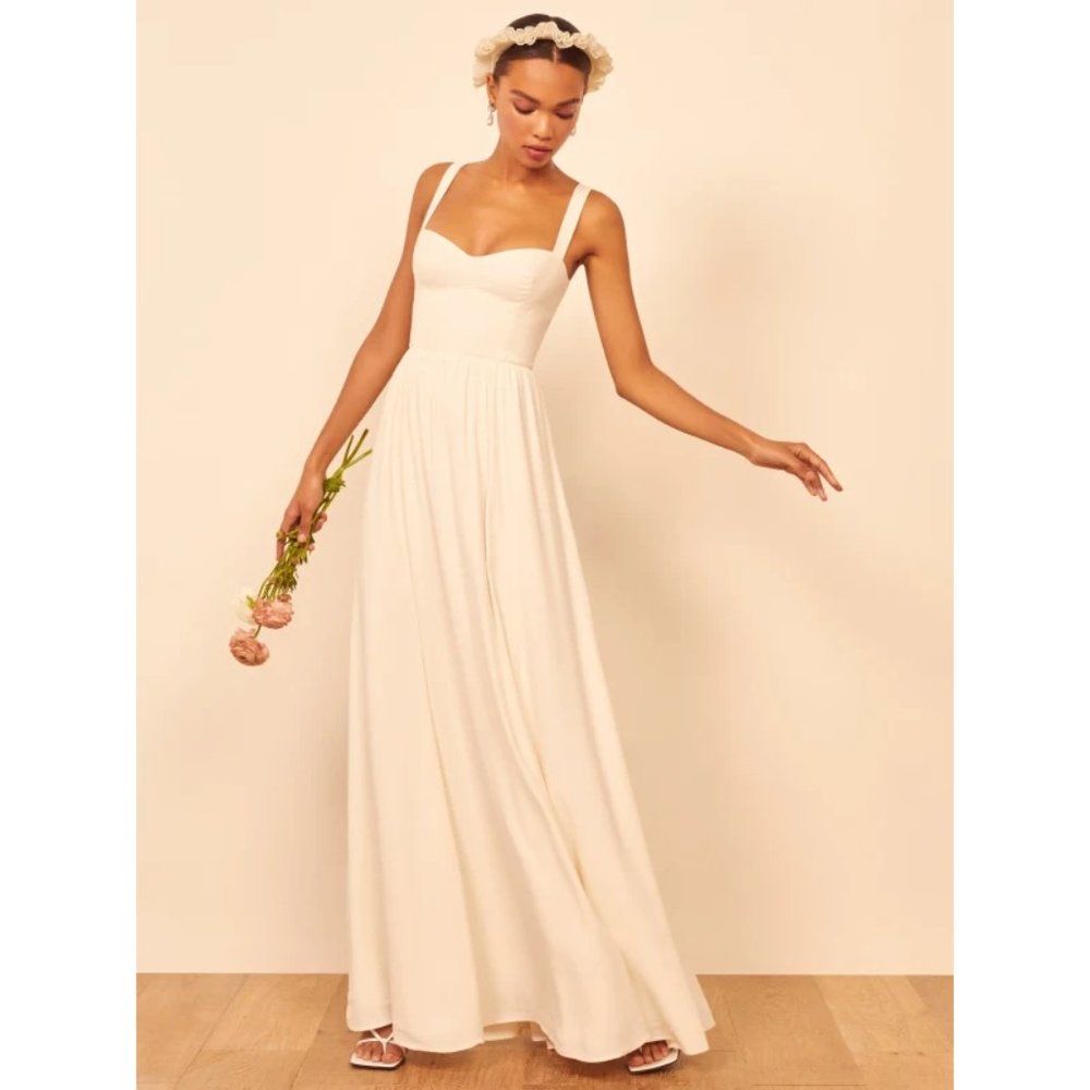NEW Reformation Hollyhock Dress SOLD OUT ONLINE NWOT